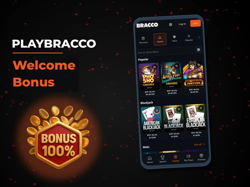 PlayBracco - Welcome Bonus