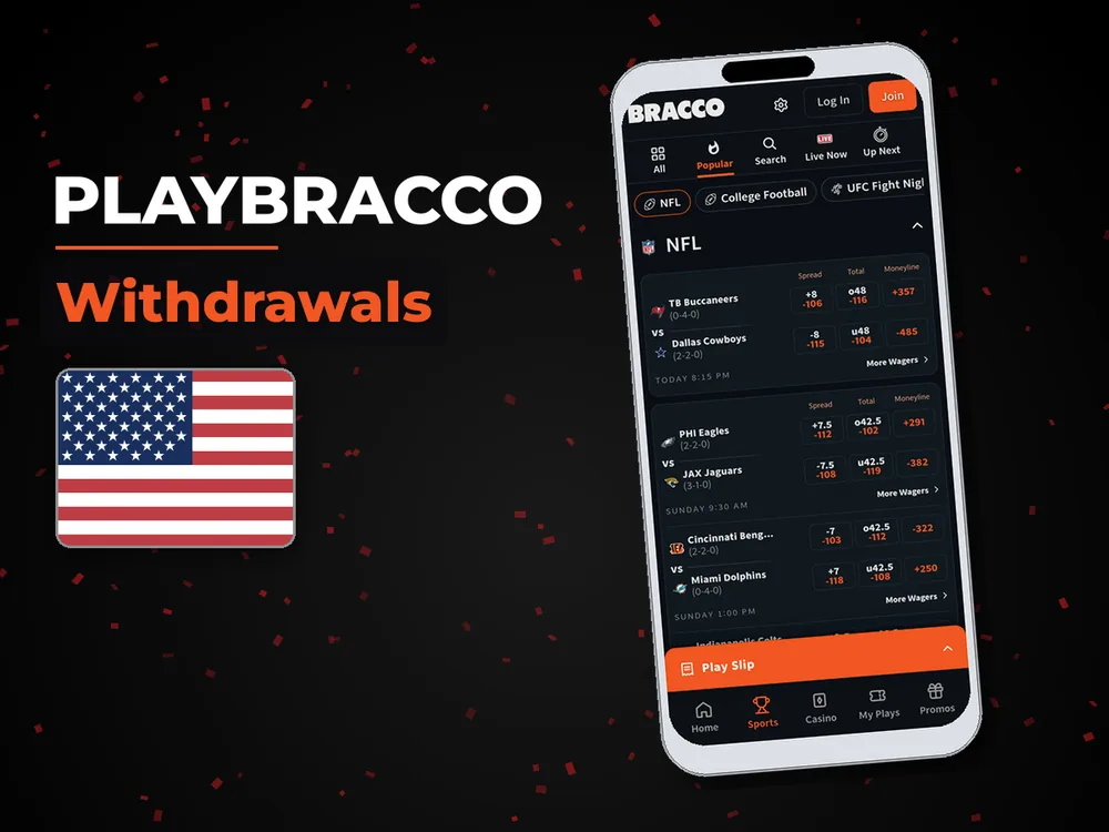 PlayBracco - Withdrawals
